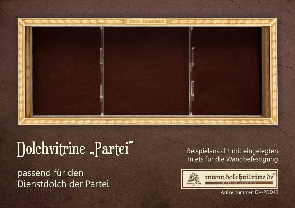 Dolchvitrine "Partei"