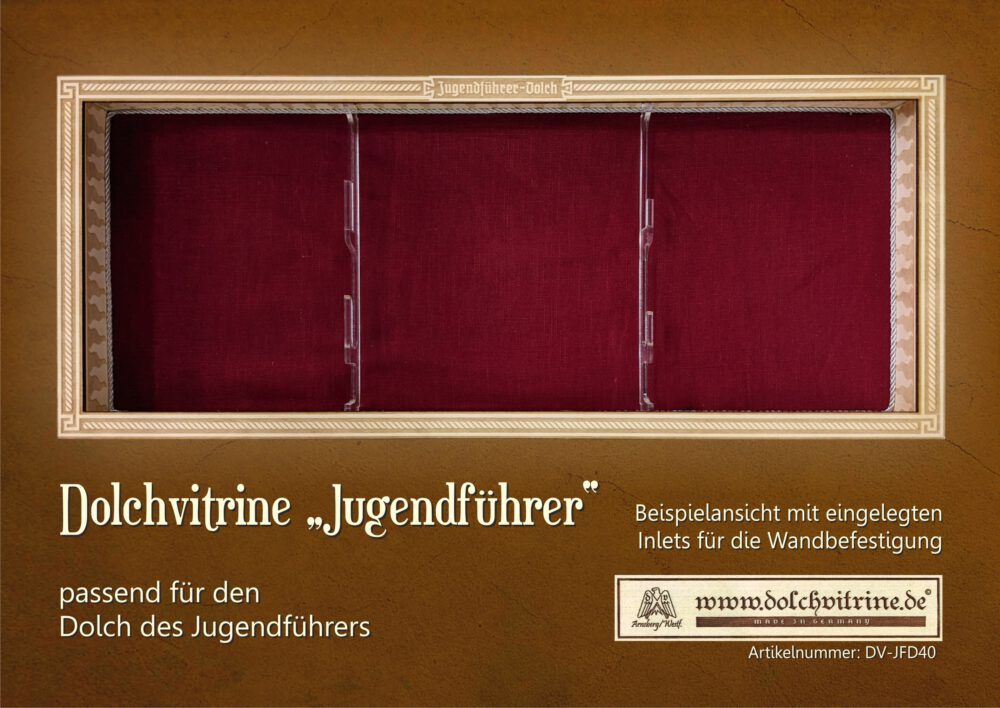 Dolchvitrine "Jugendführer"