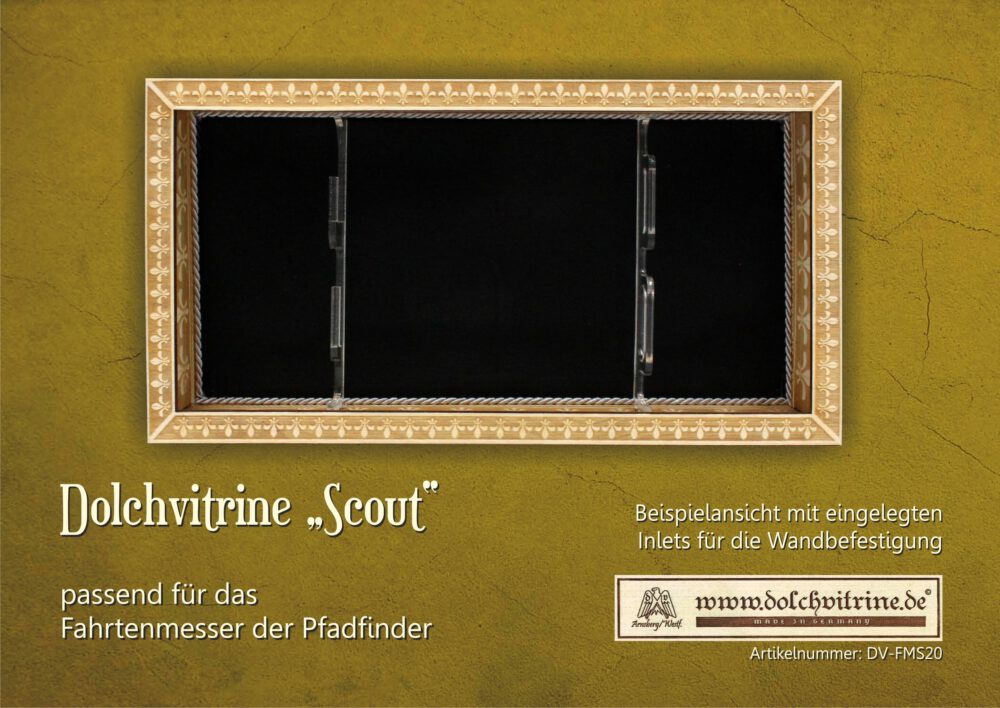 Dolchvitrine "Scout"