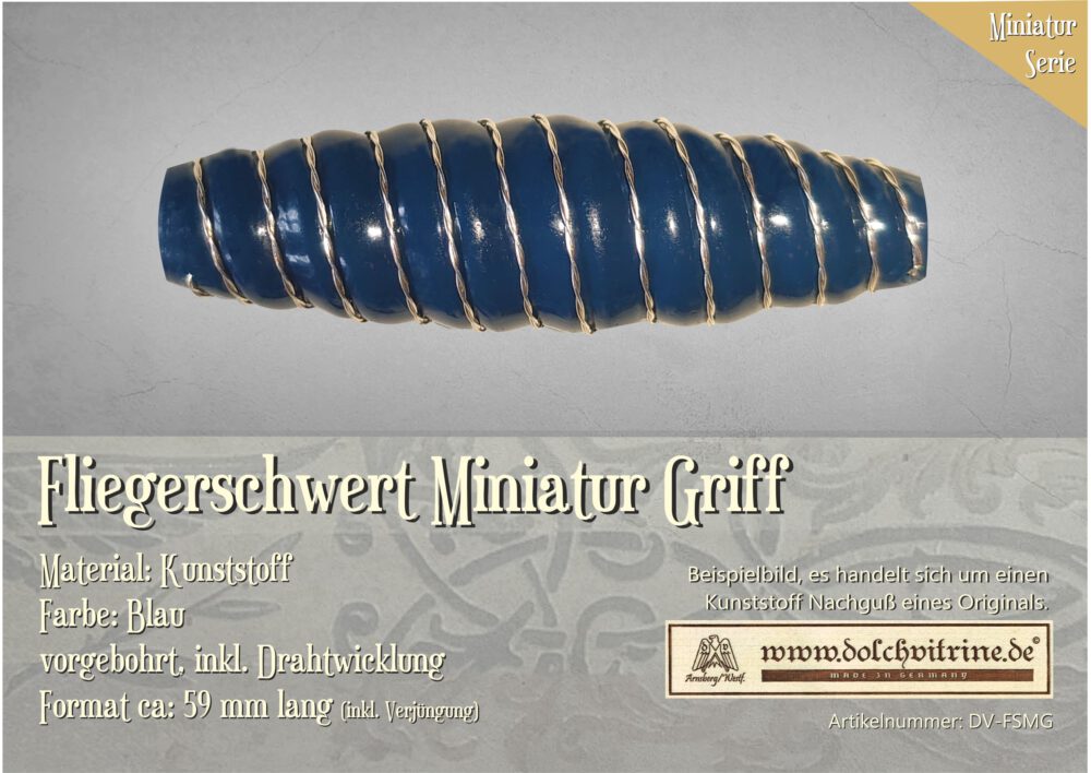 Miniaturgriff Fliegerschwert
