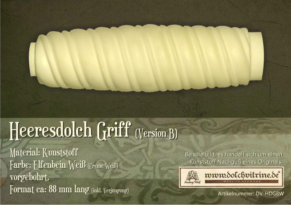 Griff Heeres Offiziersdolch (Version B)