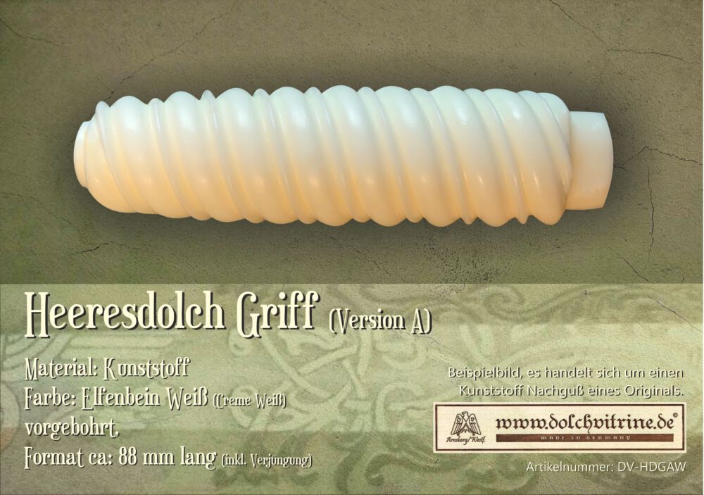 Griff Heeres Offiziersdolch (Version A)