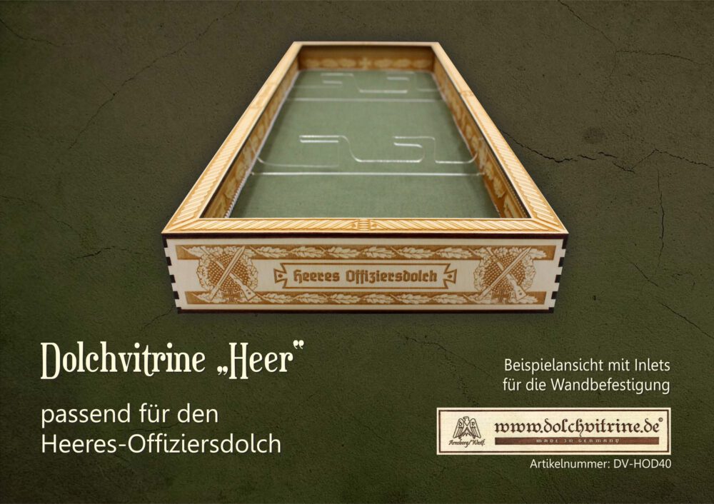 Dolchvitrine "Heer" – Bild 4