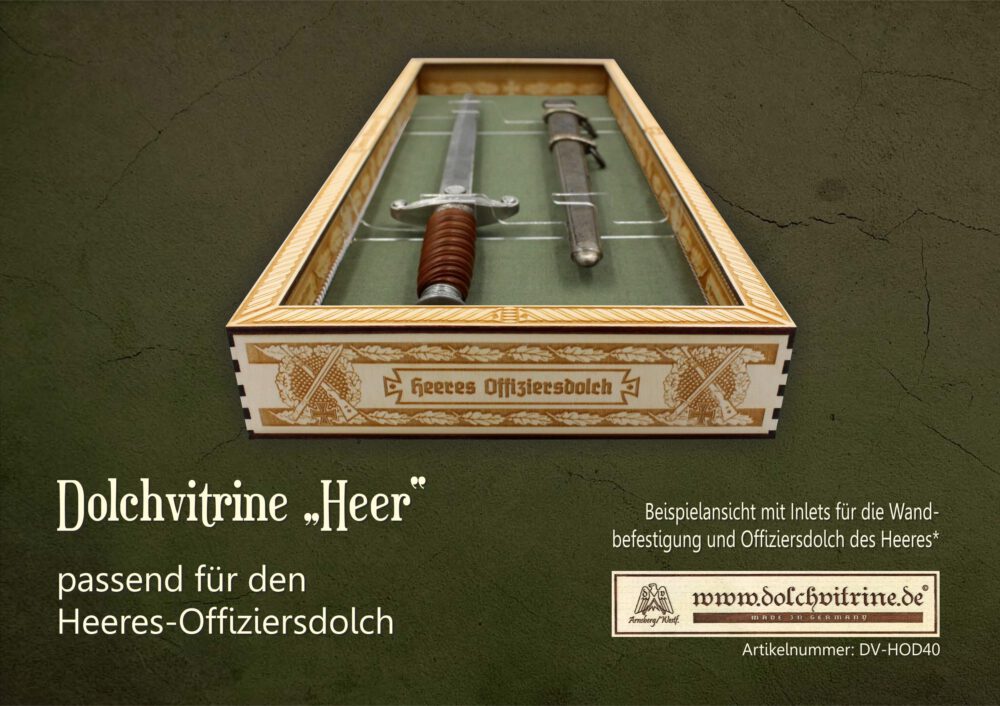 Dolchvitrine "Heer" – Bild 3