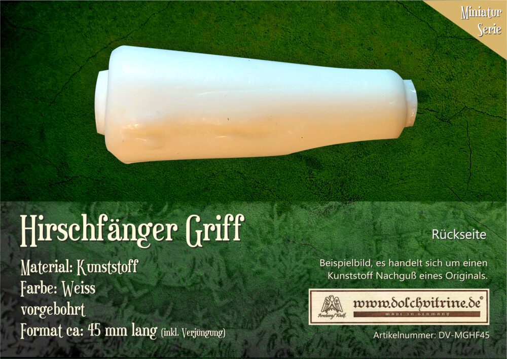Miniaturgriff DJV Hirschfänger - Image 2