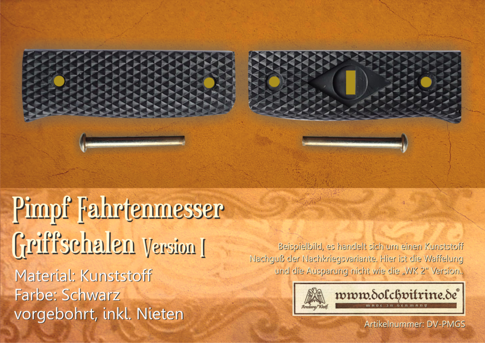 Griffschale Fahrtenmesser der Jugend - Version I