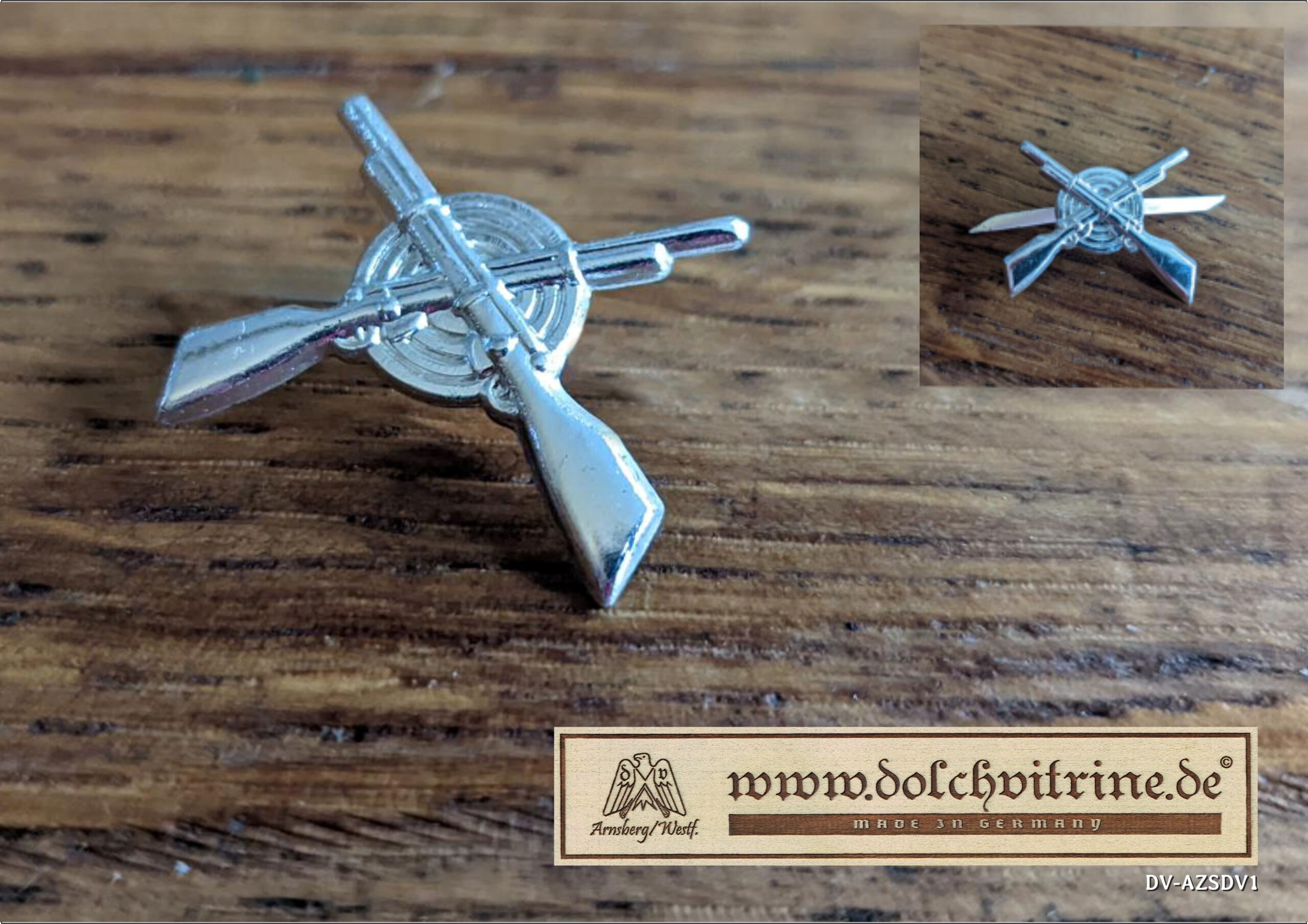 Schützendolch Griffemblem