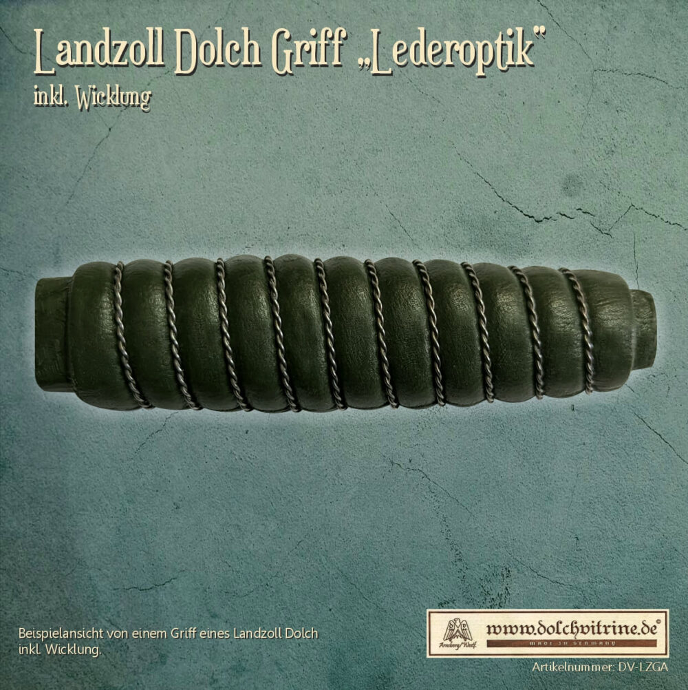 Griff Landzoll Offizier Dolch