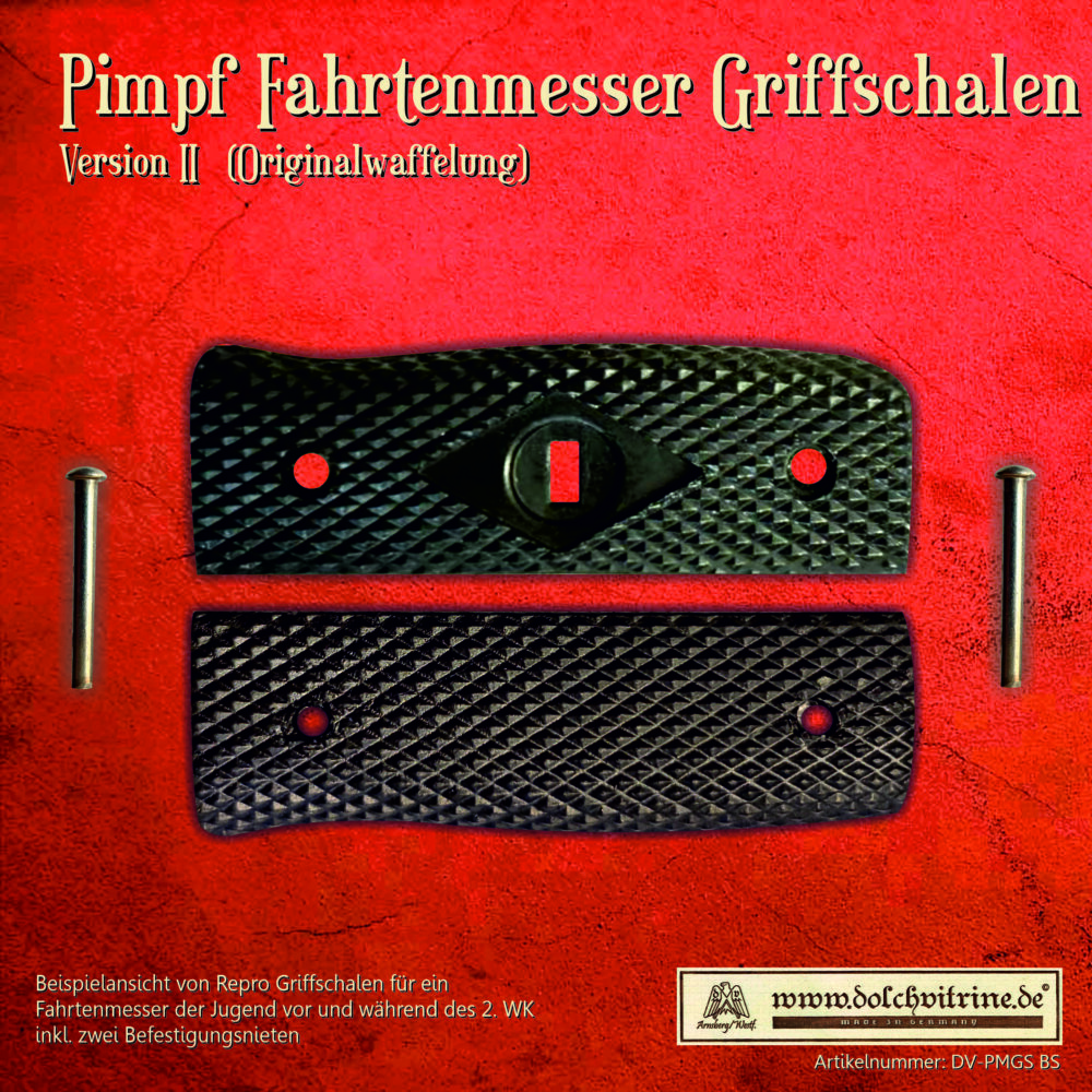 Griffschalen für Pimpf Fahrtenmesser Version II