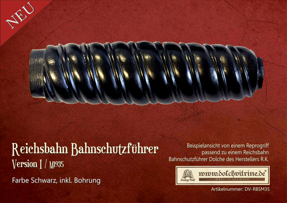 Griff für Reichsbahn Bahnschutzführer Dolch – M1935