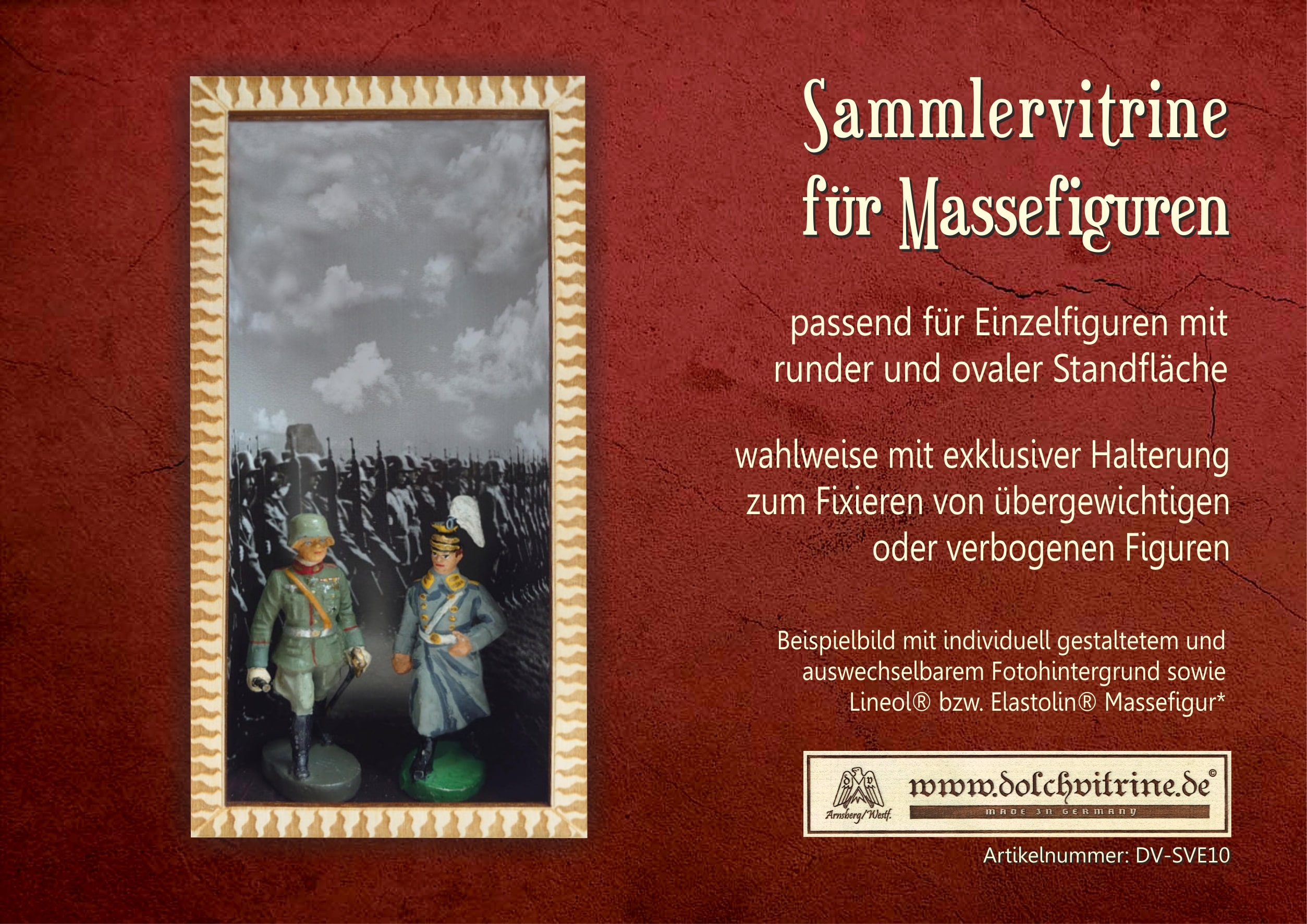 Sammelvitrine “Massefigur” - Image 2