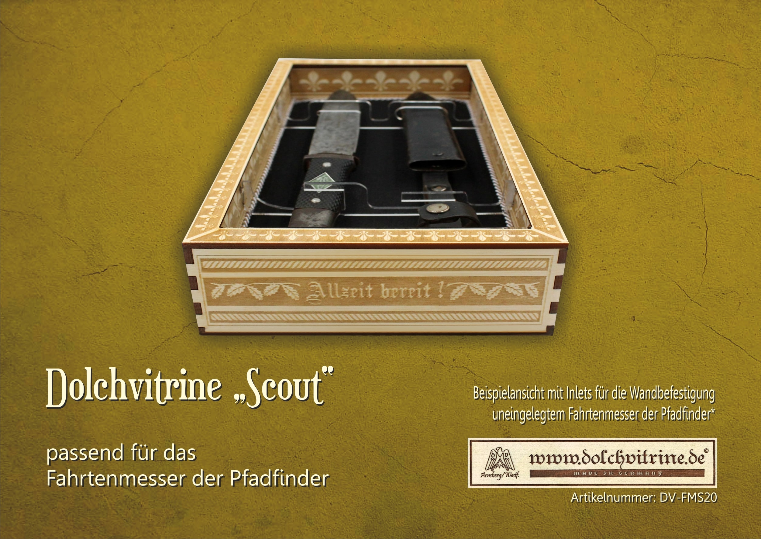 Dolchvitrine "Scout" – Bild 4
