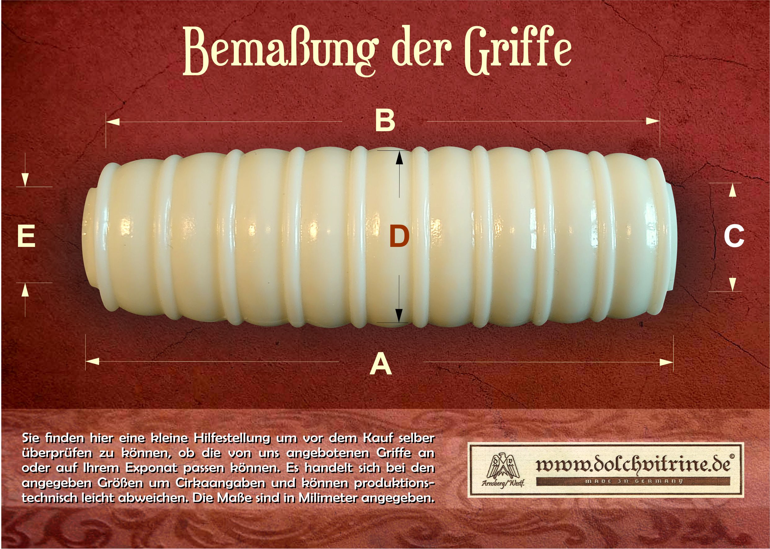 Bemassungshilfe_Dolchvitrine_Griffe